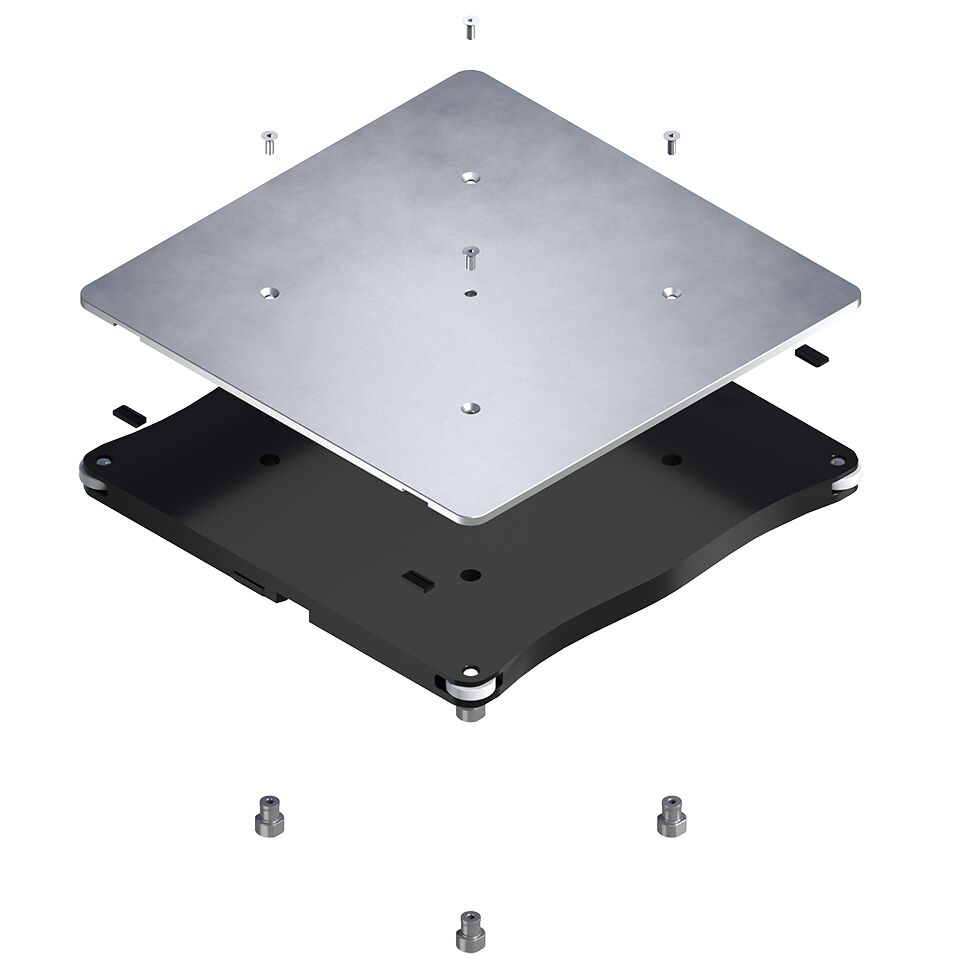 Positioning-bushing-kit,-Positioning-bushing-kit,-For-a-defined-workpiece-pallet-entry-in-the-positioning-unit,-For-fastening-the-carrying-plate,-Damping-elements-for-assembly-with-the-carrying-plate.-They-help-to-avoid-noise-and-damage-when-workpiece-pal / Material Number:3842545265