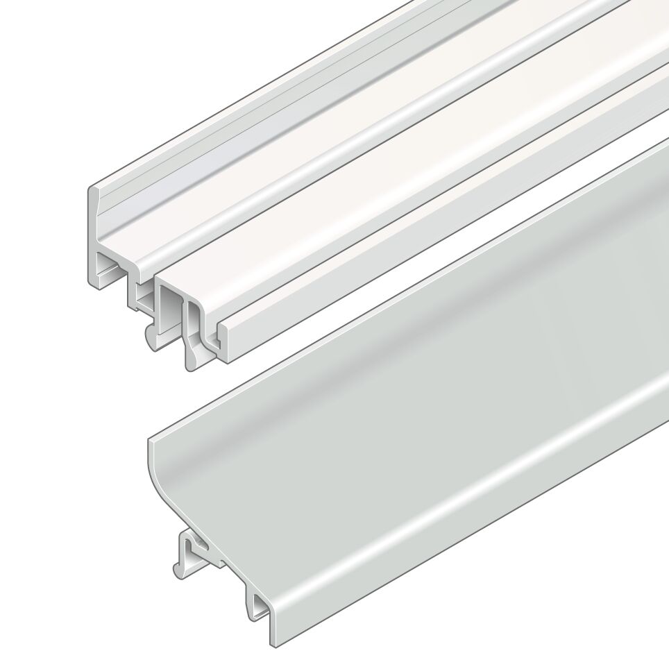 For-subsequent-installation-in-closed-frame-constructions,-Suitable-for-use-under-clean-room-conditions,-For-surface-elements-with-a-thickness-of-2–8-mm,-Installation-of-surface-elements-flush-with-the-profile-edge,-The-protective-pane-profile-consists-of / Material Number:3842524028